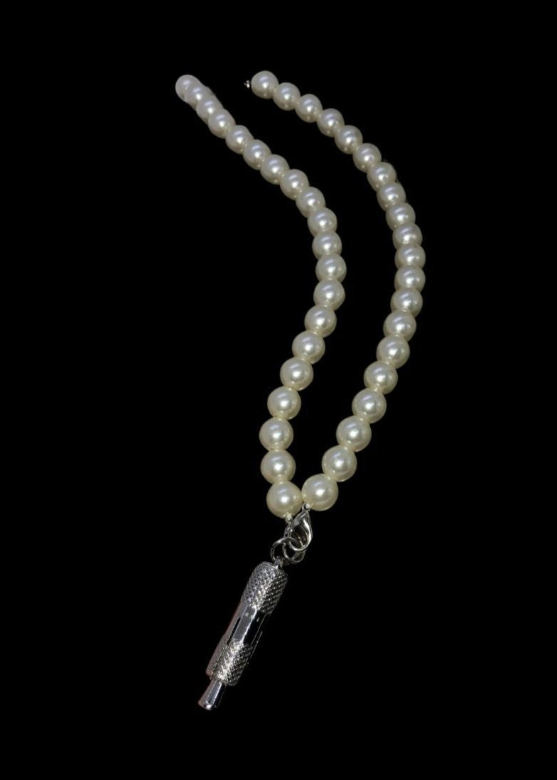 The Bullet Pearl Necklace